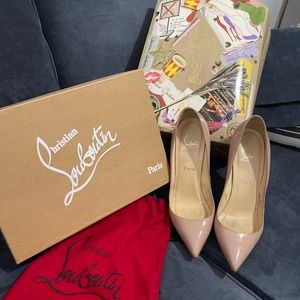 Christian Louboutin Nude Pigalle 120mm size 38